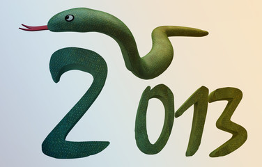 New Year 2013 - Year of  Snake