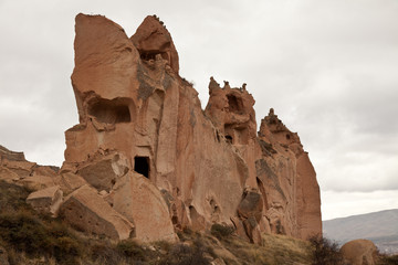 Famous city  Cappadocia in Turkey