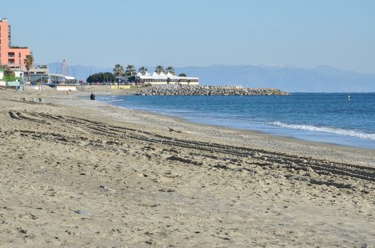 La spiaggia d'inverno