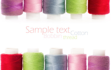 bobbins of thread