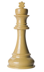 Ajedrez rey blanco