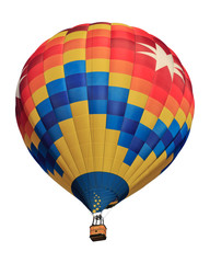 hot air balloon isolated