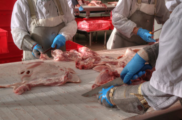 pork processing meat food industry