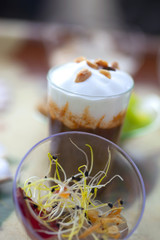 Cuisine, gastronomie, restaurant, aliment, dessert, verrine