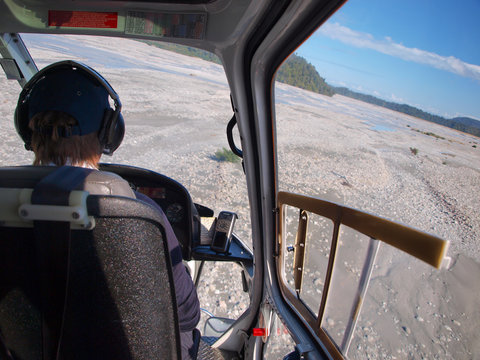 Helicopter cockpit