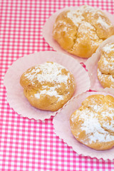 Powdered Cream Puffs
