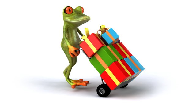 Fun frog