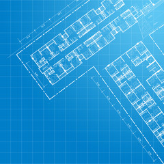 Wireframe of building 