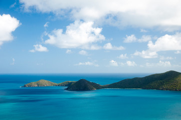 Inseln in der Karibik, Ausblick von Tortola Island