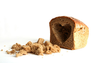 Herz im Brot