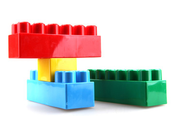 plastic building blocks