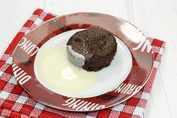 fondant au chocolat