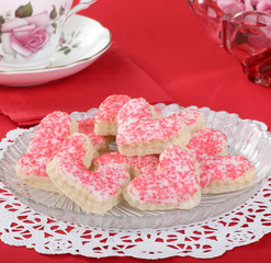 Heart Valentine Cookies