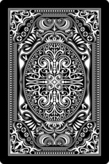 playing card back side