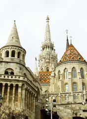 Fototapeta na wymiar Christian katedra w Budapeszcie