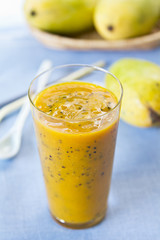 Mango with Passion fruit smoothie