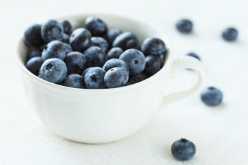 fresh blueberries