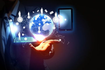 Touch screen computer device