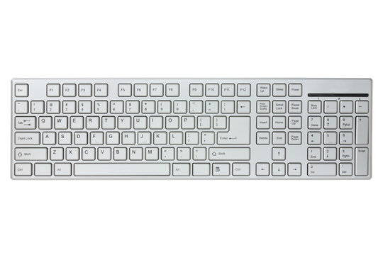 Modern computer keyboard