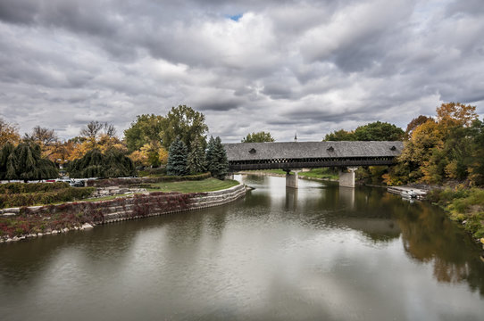 Frankenmuth Michigan Covered Bridge