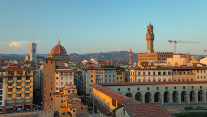 Fototapeta premium over Florence