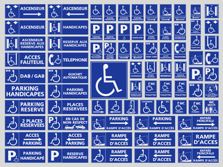 Signalisation handicapés