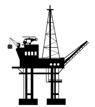 Plate-forme pétrolière offshore 