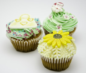Sun Flower Cupcake