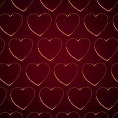 Valentines day wrapping paper heart textured background