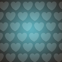 Valentines day wrapping paper heart textured background