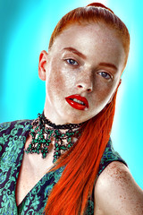 beauty fashion face frekles skin