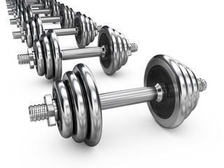 Dumbell weights