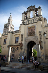Fototapeta na wymiar Catedral de Santa María de la Sede de Sevilla