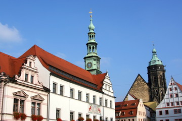 Fototapeta premium Ratusz w Pirnie