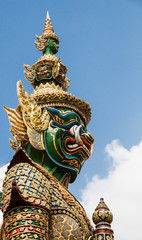 Fototapeta premium Giant at The temple
