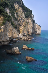 Cliff at Buciero mountain, Cantabria (Spain)