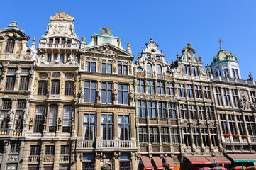 Fototapeta na wymiar Grand Place w Brukseli, Belgia