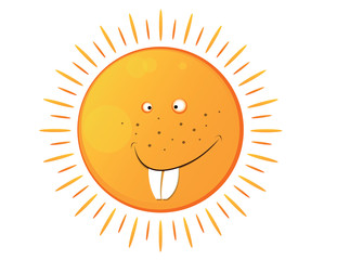 smiling sun