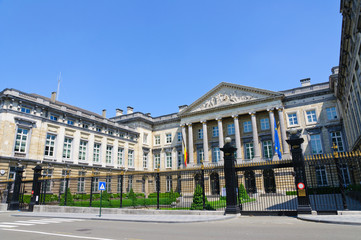 Fototapeta na wymiar Parliament in Brussels, Belgium