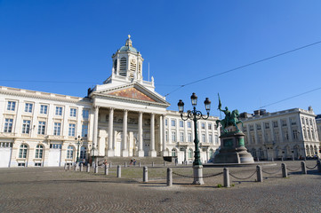 Place Royale in Brussels, Belgium