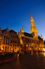 Fototapeta premium Grand Place in Brussels, Belgium