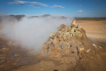 krafla geothermal activity