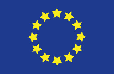 Vektor Europäische Union Flagge