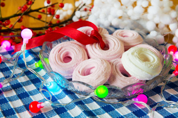 Pink merinque for Christmas