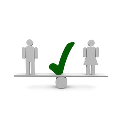unisex, gender, mann, frau, gleichbehandlung,