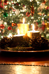 Christmas candles