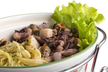 Seafood pasta