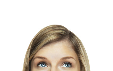 thoughtful woman