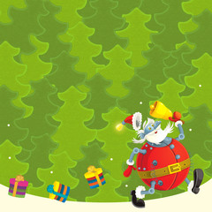 Cartoon christmas design