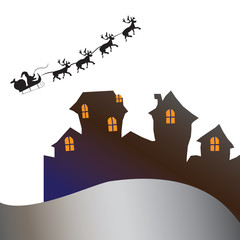 House on christmas day